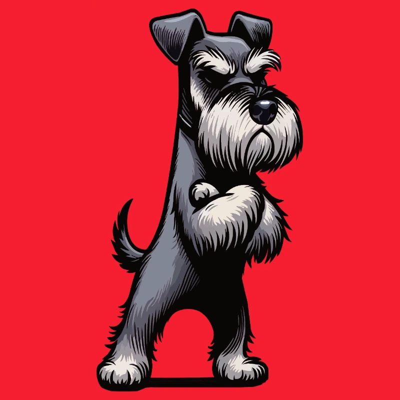 Schnauzer Schnauzer géant Propriétaire du Schnauzer