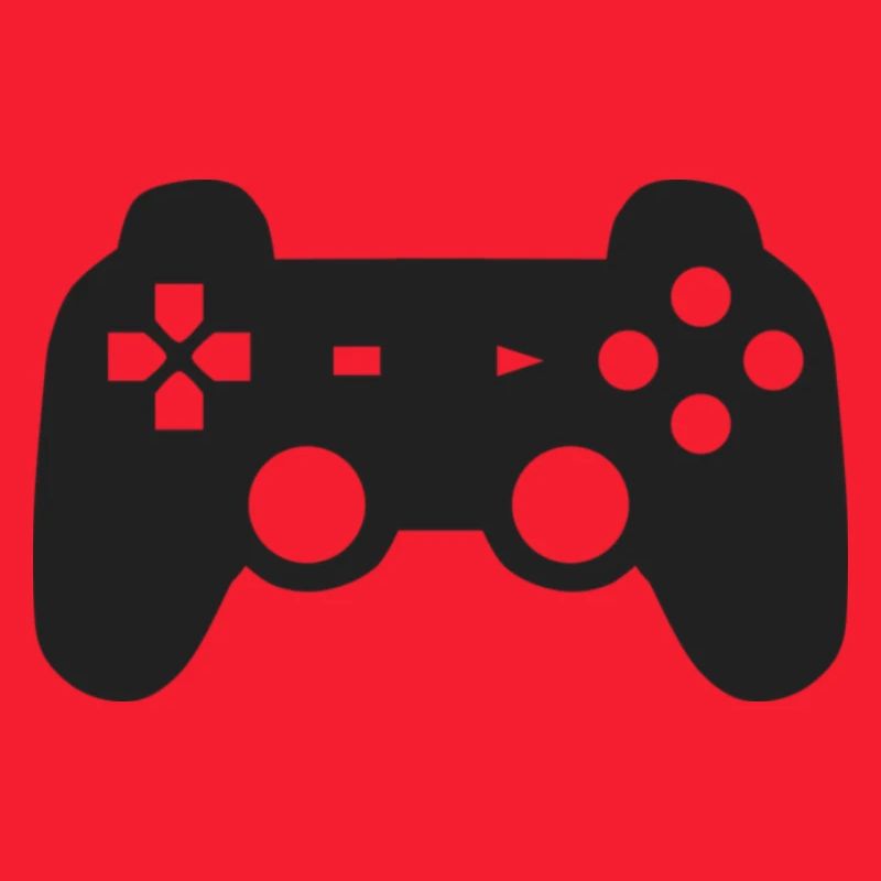 Schwarzer Spielkonsolen Controller Geschenk Idee