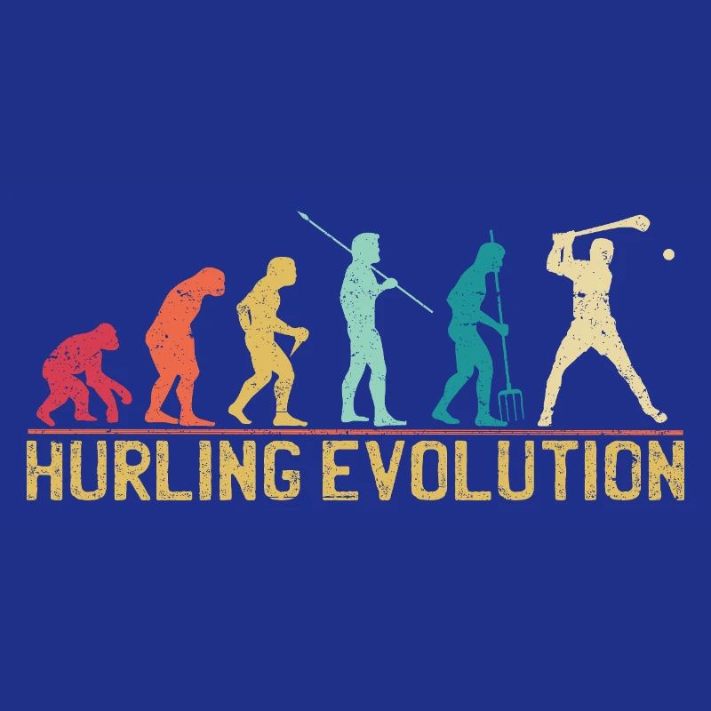 Hurling Evolution Silhouette Design