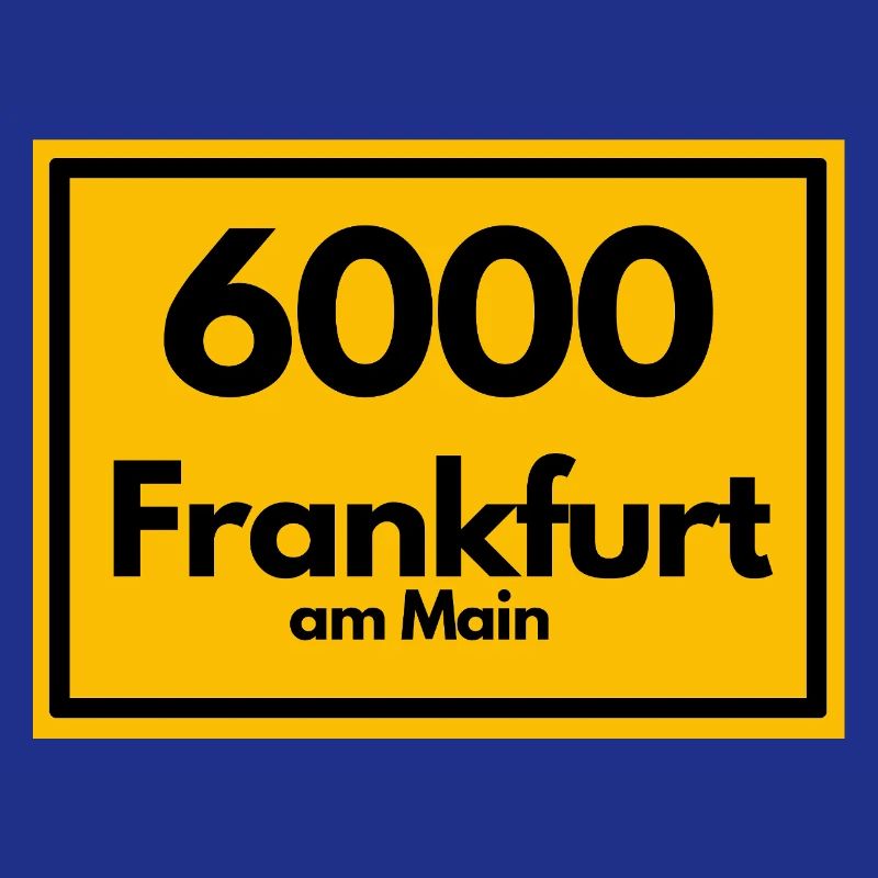 OLD POSTCODE POSTCODE RETRO 6000 FRANKFURT AM MAIN