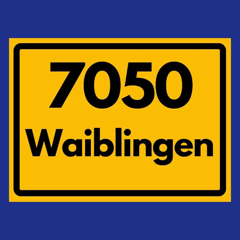 OLD POSTCODE POSTCODE RETRO 7050 WAIBLINGEN HEIMAT