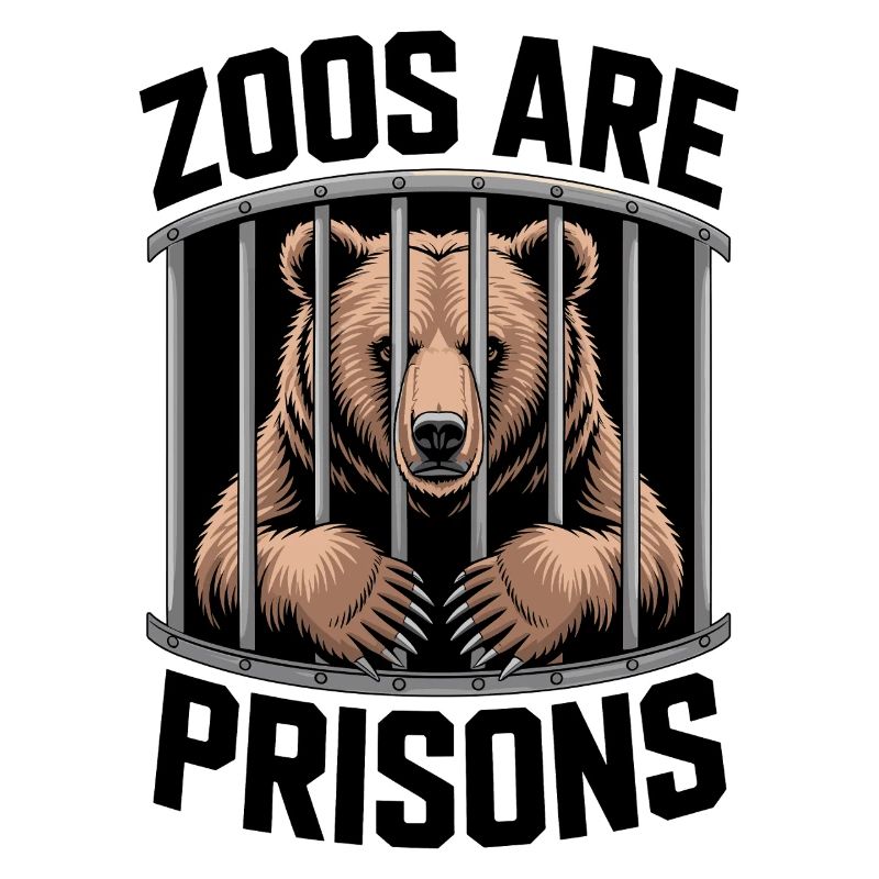 Bär hinter Gittern Motiv