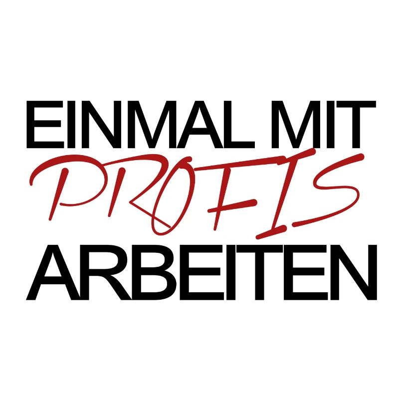 Einmal mit Profis arbeiten!