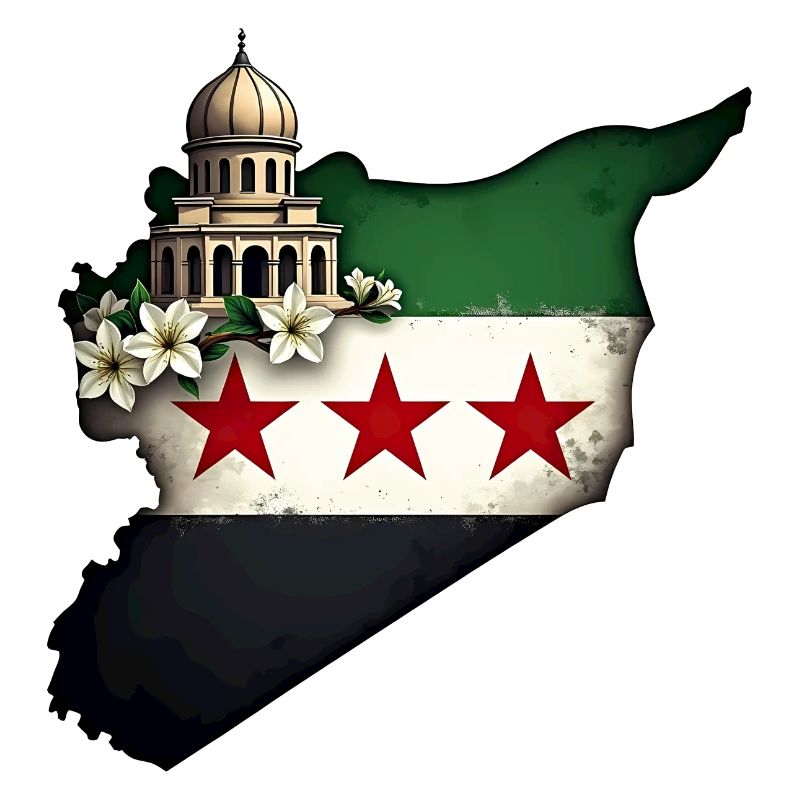 drapeau de la Syrie - Drapeau de la Syrie libre