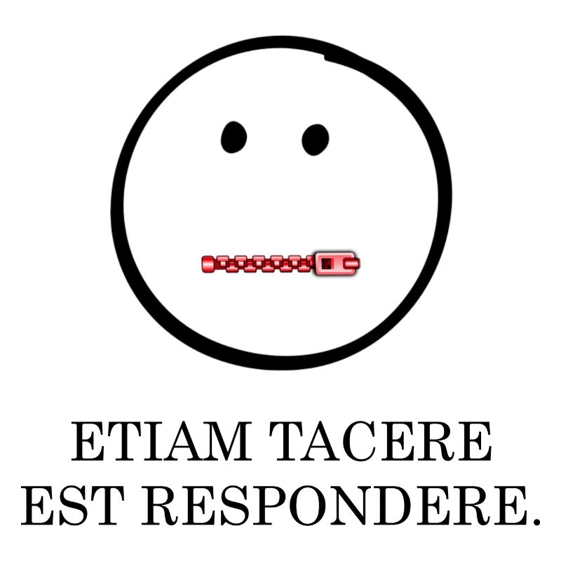 Silence is also a Latin answer