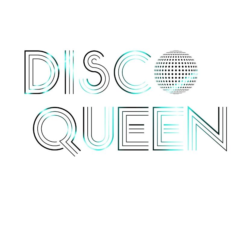 Disco Queen Neon Blue