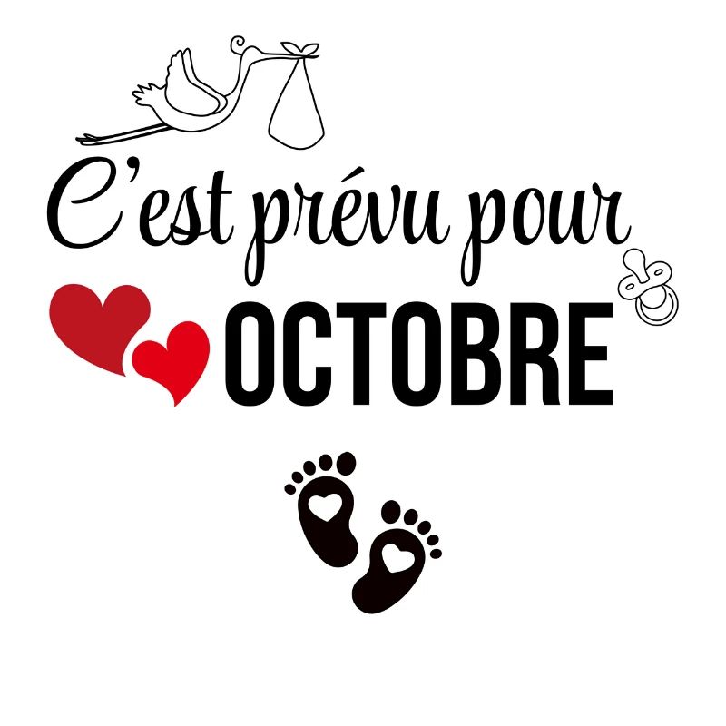 C’est prévu pour octobre - annonce de grossesse