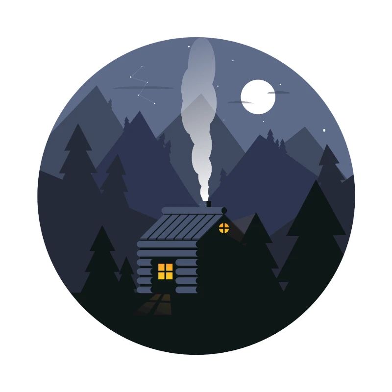 Cabane Nightfall à Pines