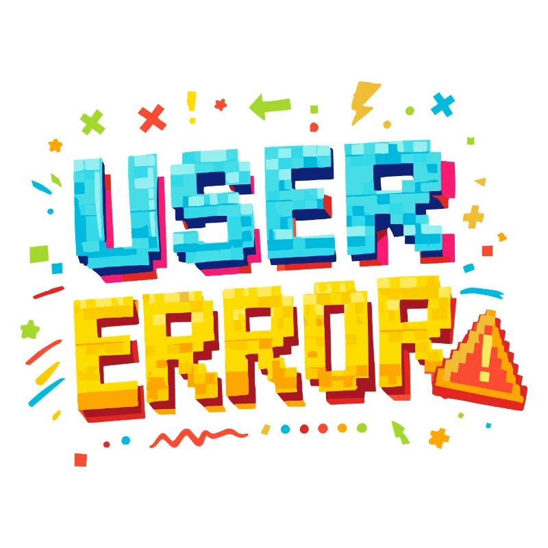 User Fehler Pixelkunst