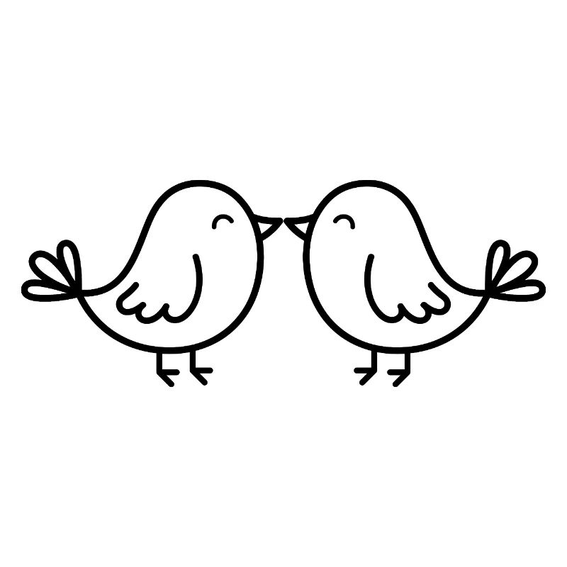 Oiseaux mignons