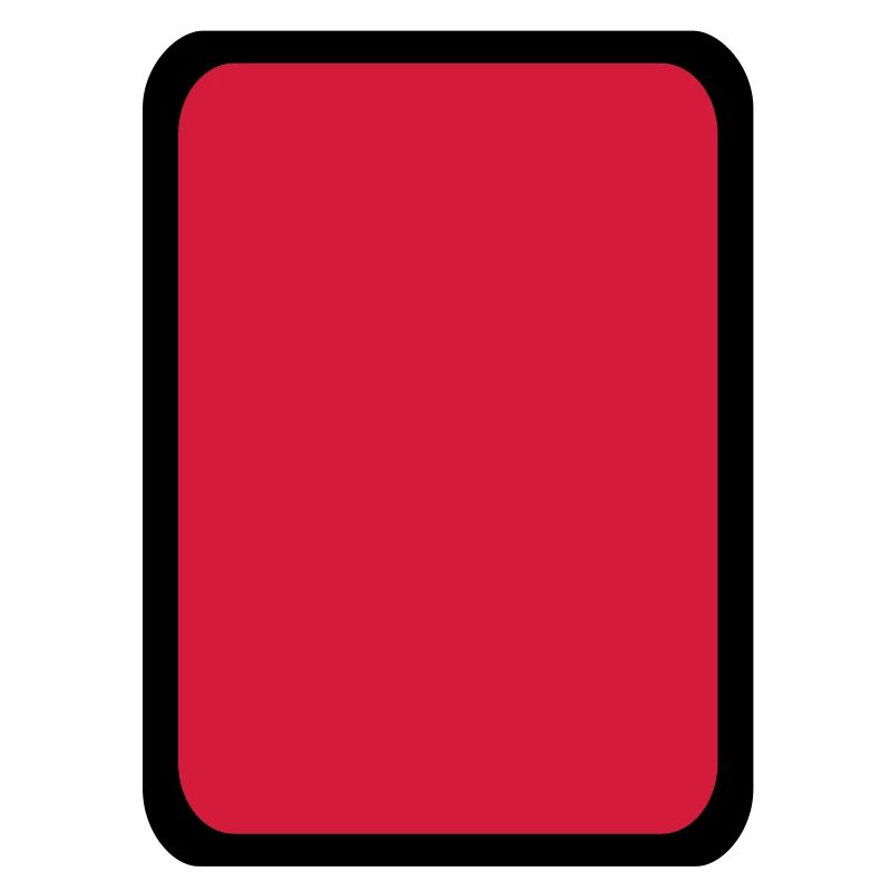 Red card Referee