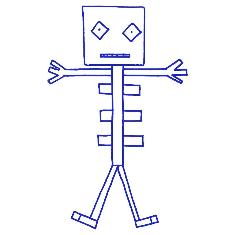 Skeleton Robot