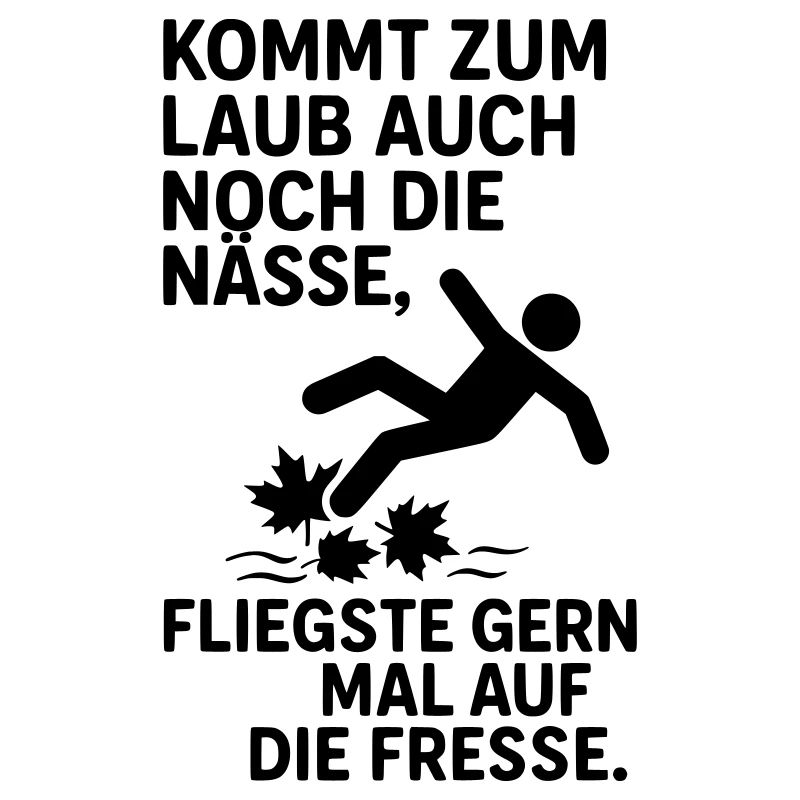 laub nässe herbst spruch