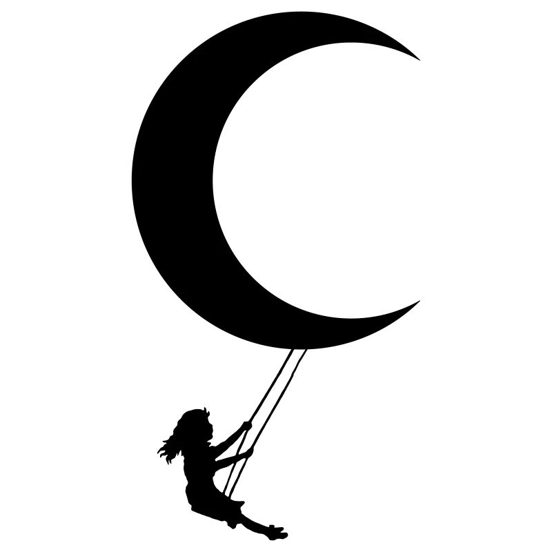 balançoire lune