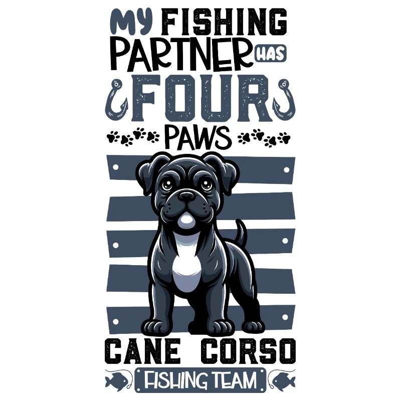 Pêche et Cane Corso