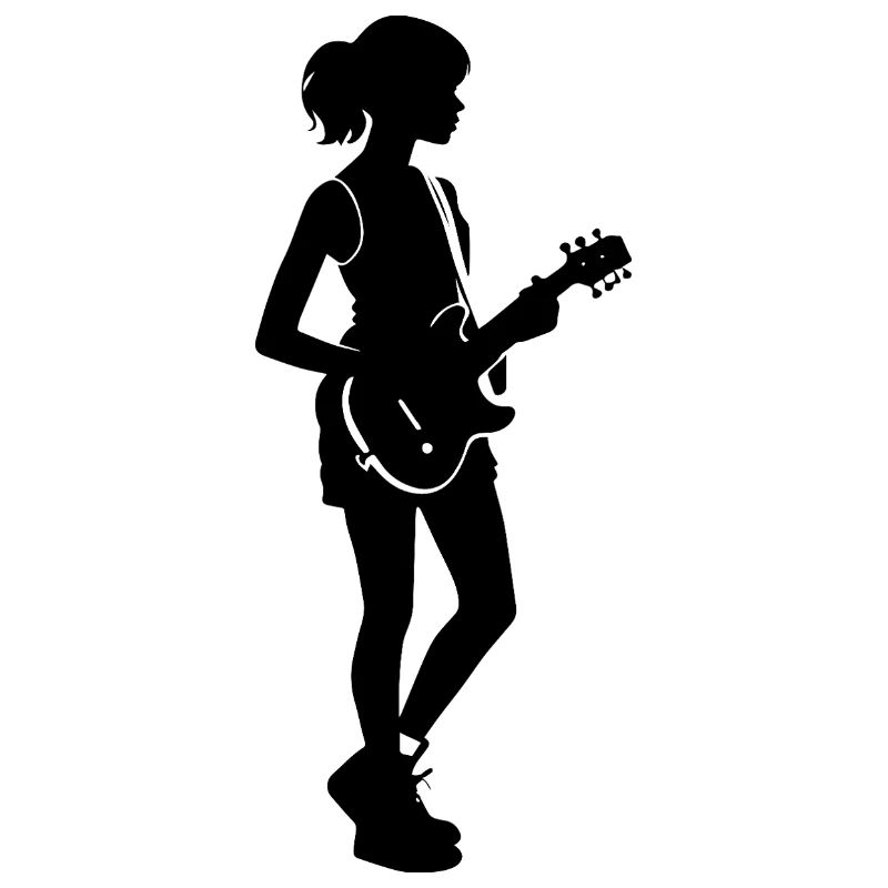 Fille Guitariste - Conception musicale