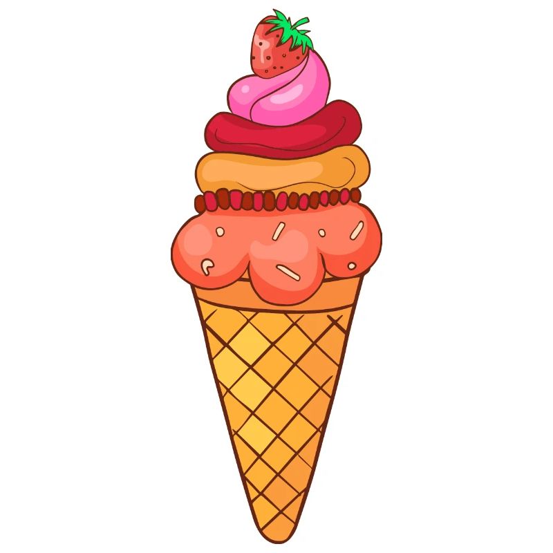 Eis Speiseeis Eiskrem Eiscreme Kugeleis Eisbecher