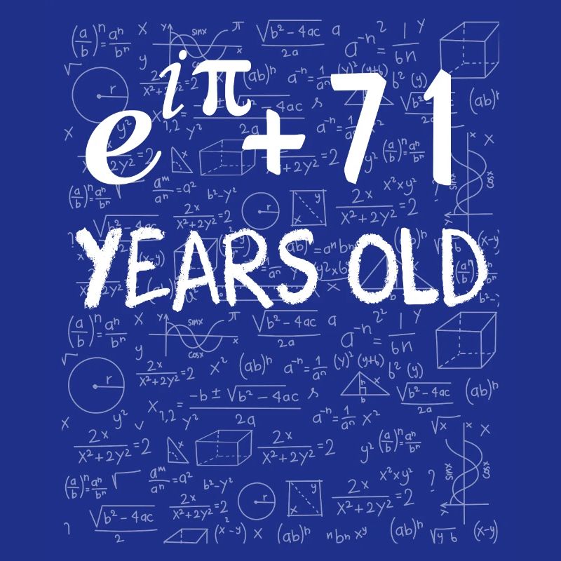 70. Geburtstag 70 Jahre Euler Identity