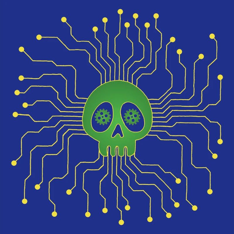 Microprocessor skull