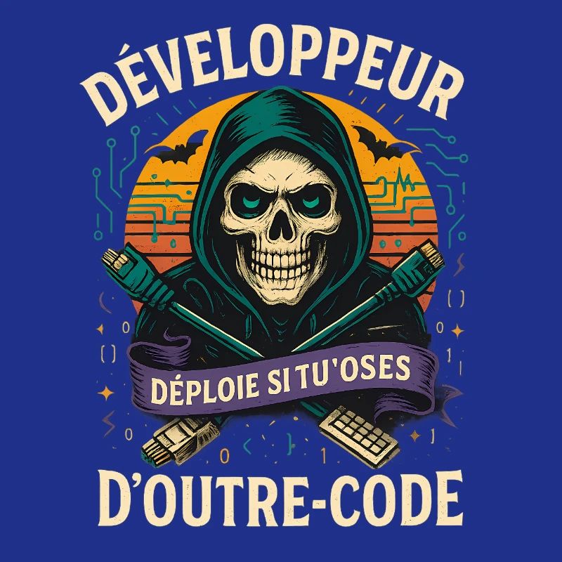 Web Developer - Halloween Skull