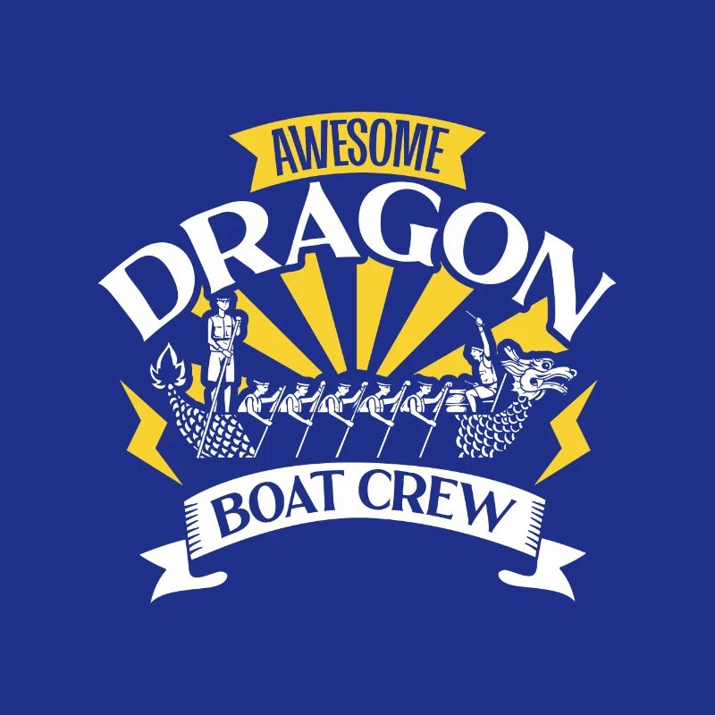 Super équipage de bateau-dragon