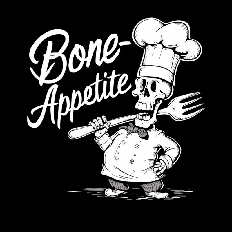 Bone Appetite Skeleton Chef