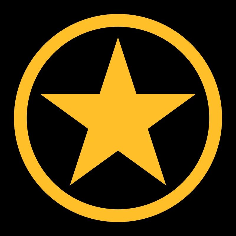 Star in circle