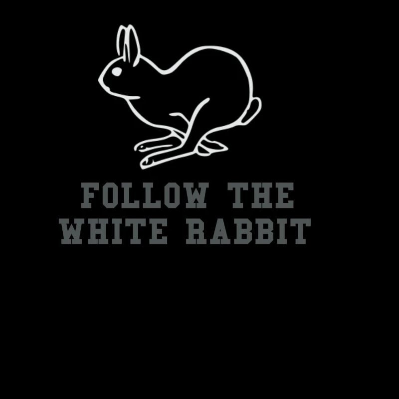 Suis le lapin blanc