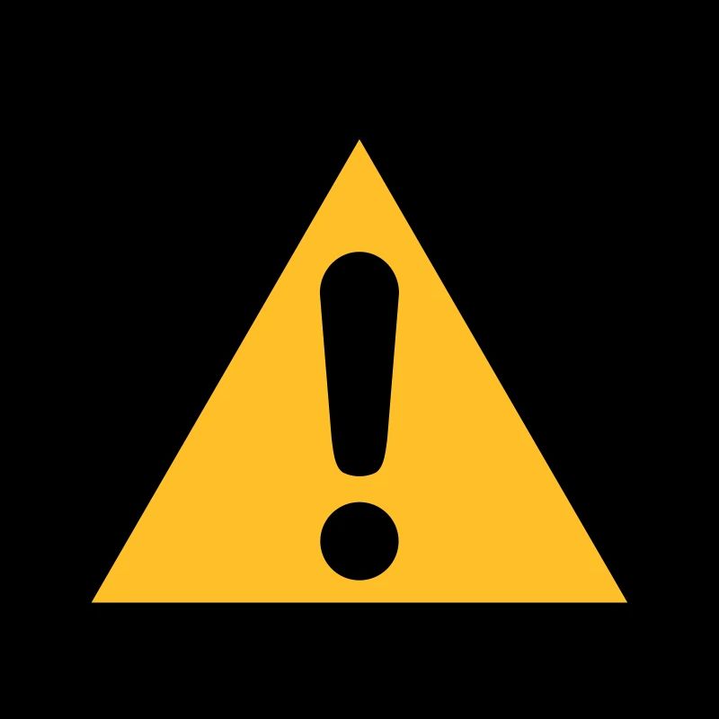 Symbole de danger - Danger général (2 couleurs)