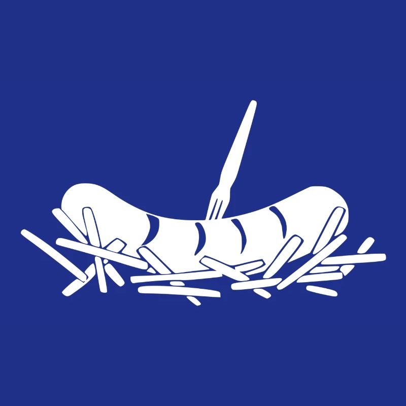 Frites currywurst