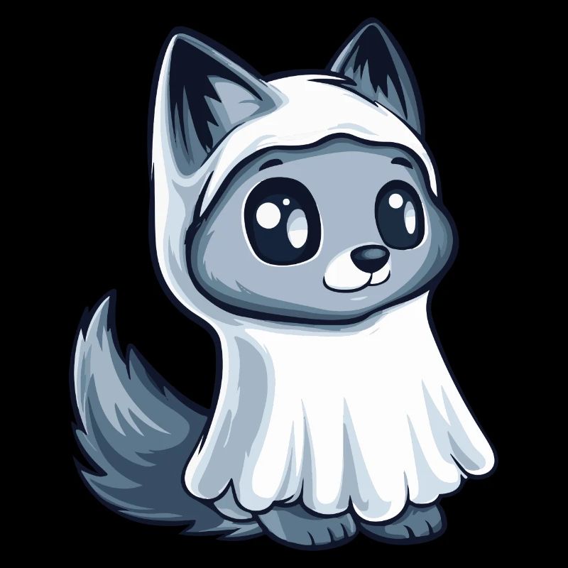 Wolf Halloween Lustig Geist