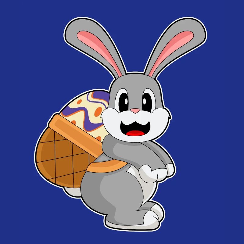 Bunny Easter Easter Egg Basket