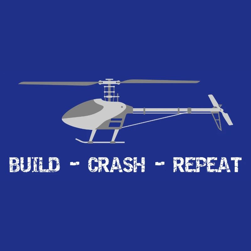Build Crash Repeat RC Helicopter Heli Model Inge