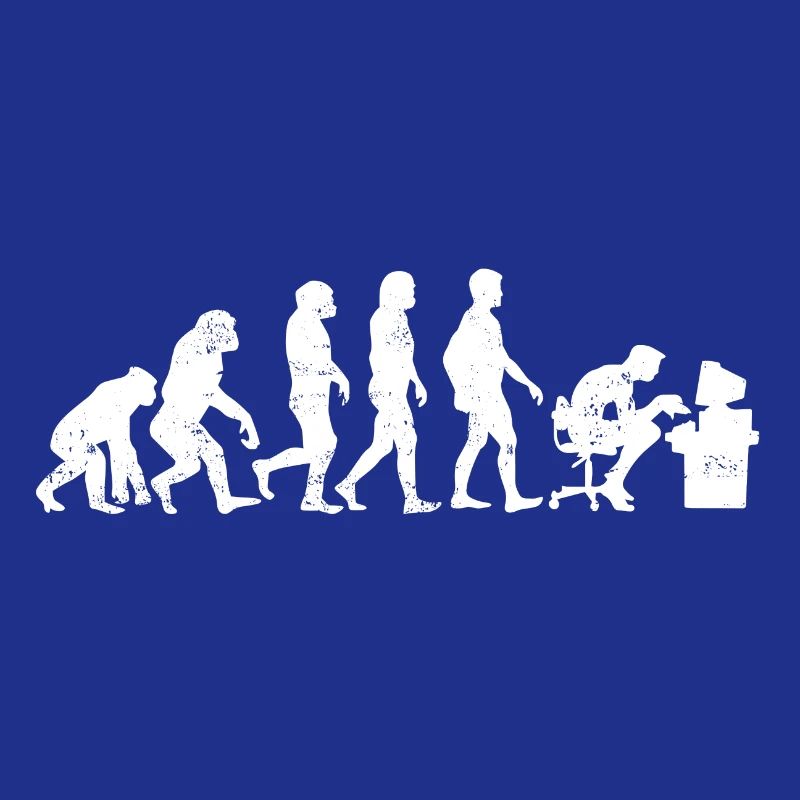 évolution des programmeurs codeur cadeau informatique