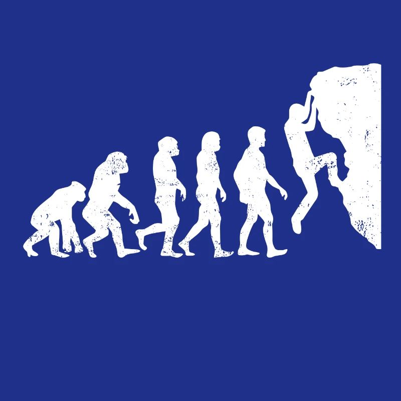 Climbing evolution bouldering gift mountaineering