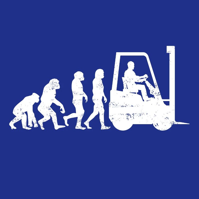 Staplerfahrer Evolution gabelstapler geschenk