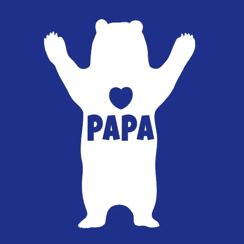 Geschenk bester Papa Bear Vater Vatertag Papi Bär