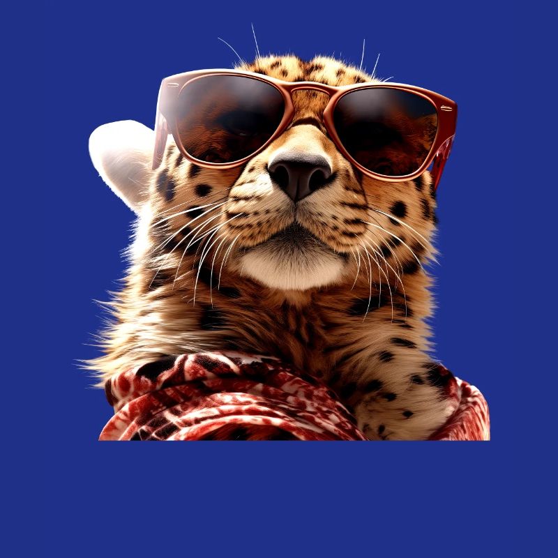 Lunettes de soleil guépard Chats guépard Mignon guépard