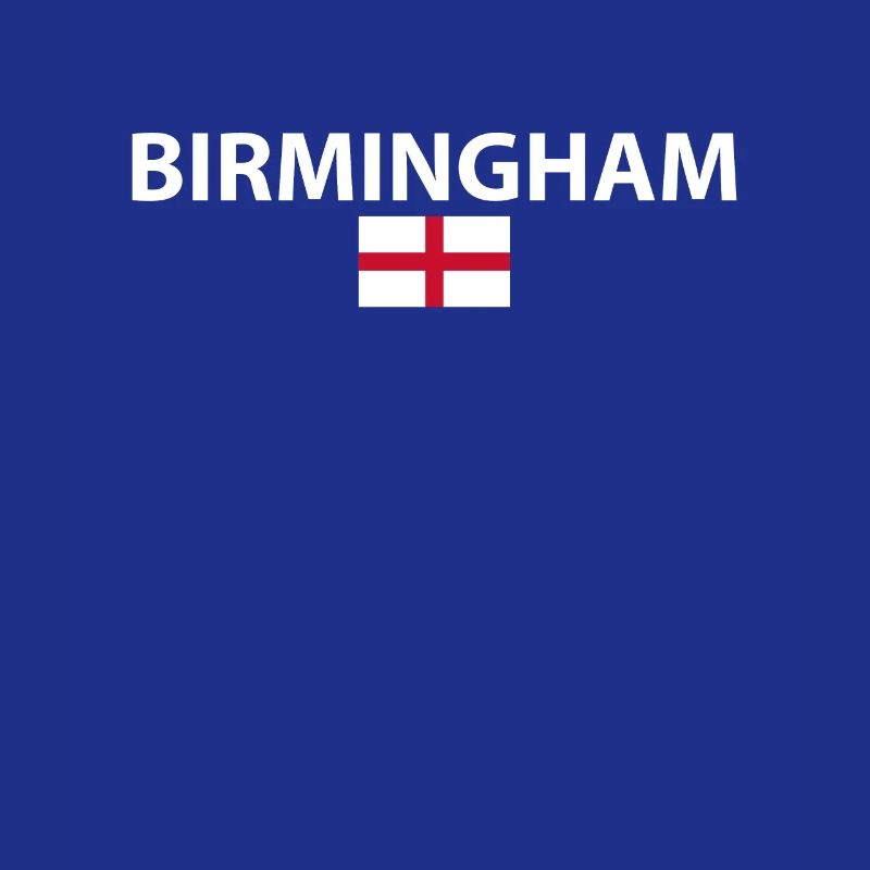 Birmingham Angleterre Drapeau anglais Anglais