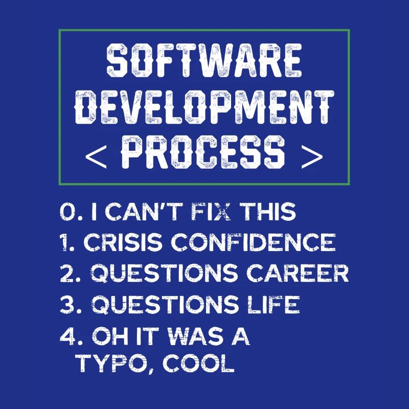 Software Development Process Humor Programmer