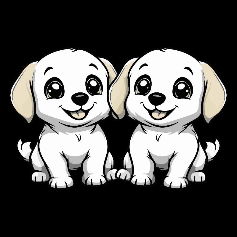 Labrador Hund Comic