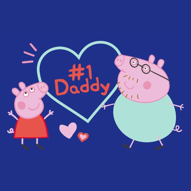 Peppa Pig Design N°1 Papa: Peppa & Papa Pig