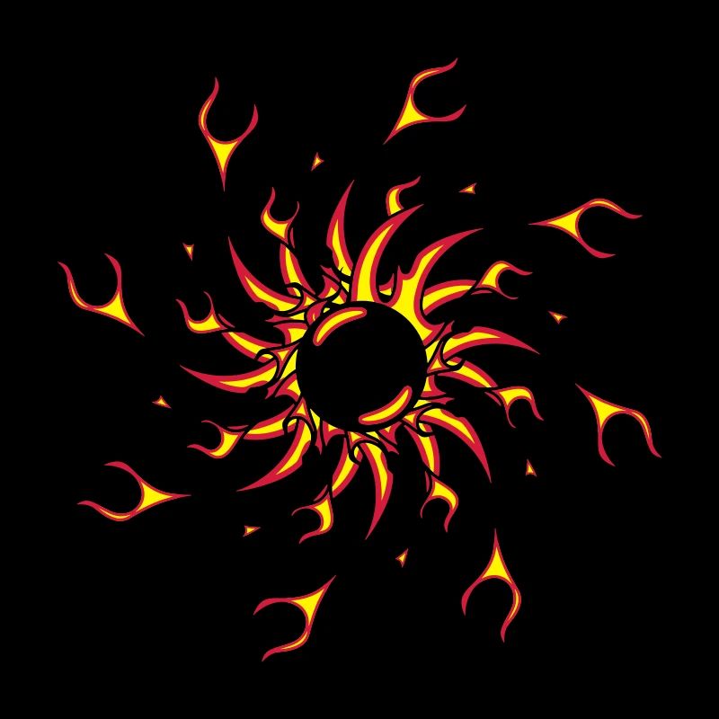 Fire flames boule de feu