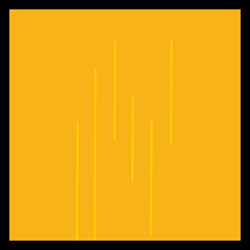 Abstraction en jaune