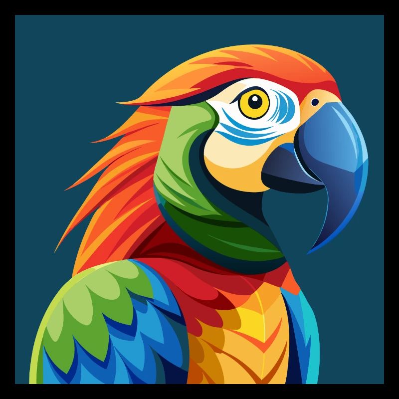 Perroquet tropical