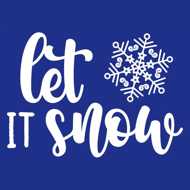 Typographie Winter Snowflake Script