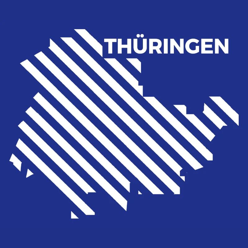 Thuringia Map