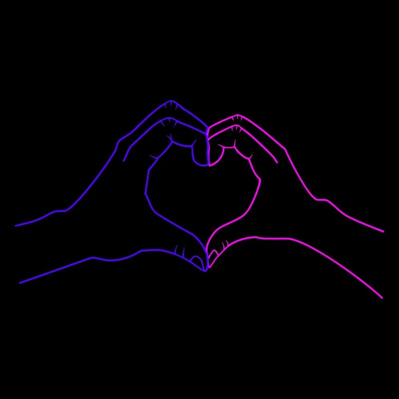 Personalized Heart Motif for Couples – Hand Design