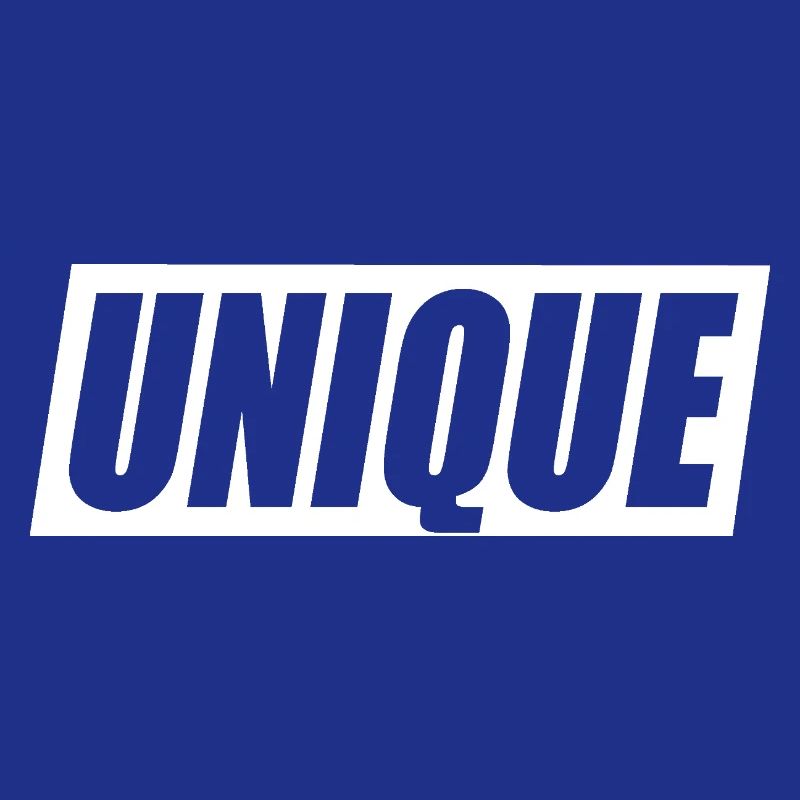 Unique Einzigartig Unikat Selbstwert Einzig Artig