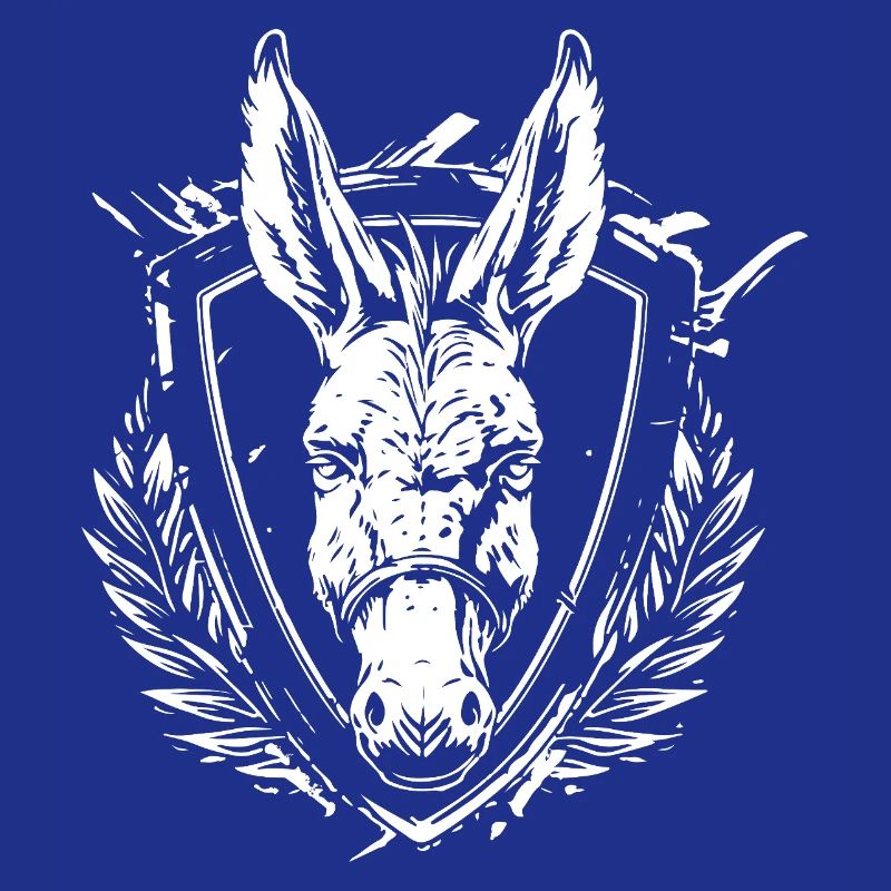 Blason du feuillage du Bouclier d’âne